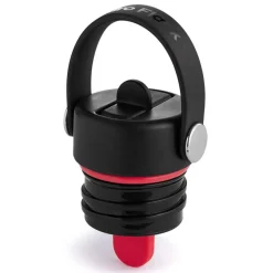 Kids Water Bottles-Hydro Flask Standard Flex Straw Cap Black
