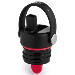 Kids Water Bottles-Hydro Flask Standard Flex Straw Cap Black