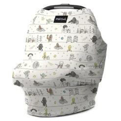 Nursing Scarves|Nursing Covers-Milk Snob Star Wars Car Seat Cover