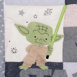 Crib Bedding Sets-Lambs & Ivy Star Wars Classic 3 Piece Crib Set