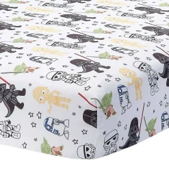 Crib Bedding Sets-Lambs & Ivy Star Wars Classic 3 Piece Crib Set