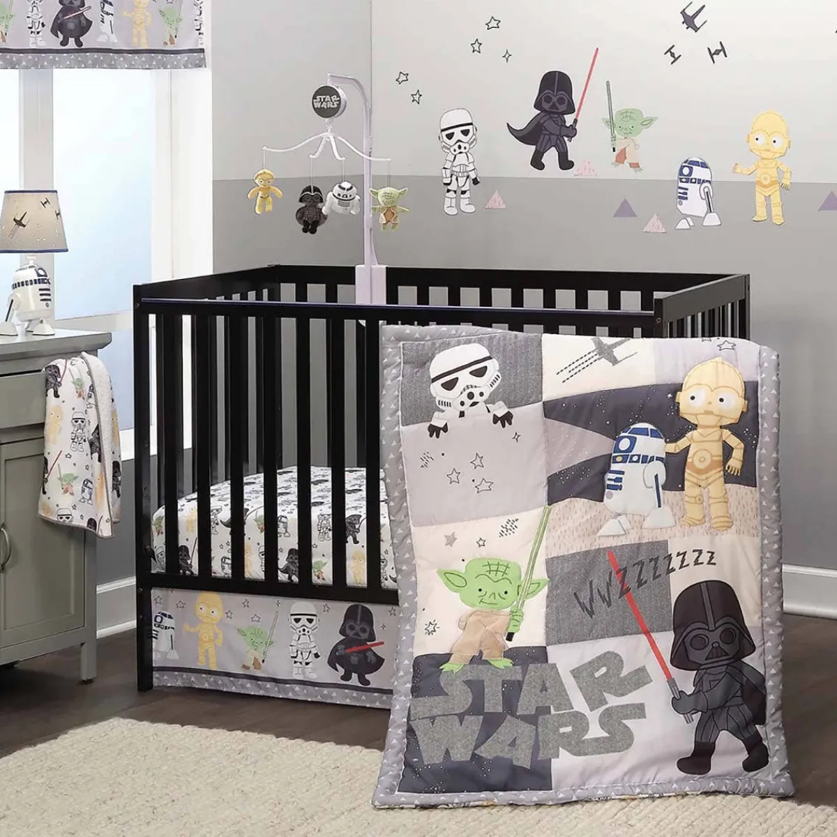 Mobiles-Lambs & Ivy Star Wars Classic Musical Mobile