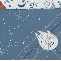 Crib Bedding Sets-Lambs & Ivy Star Wars Millennium Falcon 3 Piece Crib Set