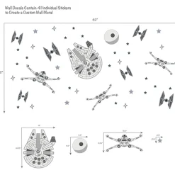Wall Decor-Lambs & Ivy Star Wars Wall Decals