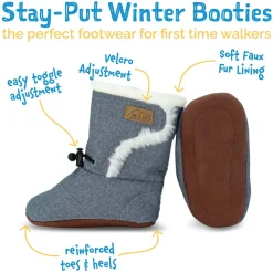 Winter Boots|Infant Socks + Booties-Jan & Jul Stay-Put Winter Booties