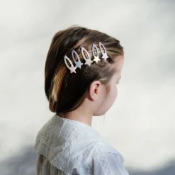 Hair Accessories-Mimi & Lula Stellina Sparkle Mini Clic Clacs