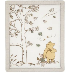 Crib Bedding Sets-Lambs & Ivy Storytime Pooh 3 Piece Crib Set