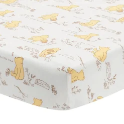 Crib Bedding Sets-Lambs & Ivy Storytime Pooh 3 Piece Crib Set