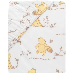 Crib Bedding Sets-Lambs & Ivy Storytime Pooh 3 Piece Crib Set