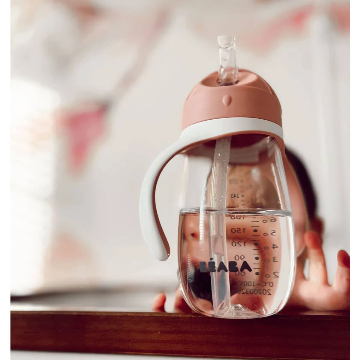 Kids Drinkware|Sippy Cups + Straw Cups-Beaba Straw Sippy Cup