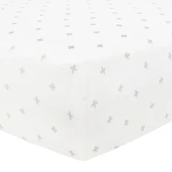 Crib Fitted Sheets-Little Unicorn Stretch Knit Crib Sheet