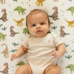 Crib Fitted Sheets-Little Unicorn Stretch Knit Crib Sheet