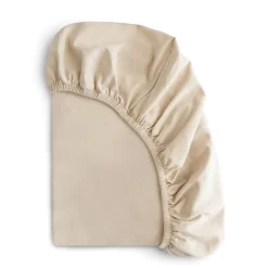 Oval Crib Bedding|Bassinet Sheets-Mushie Stretchy Bassinet Sheet