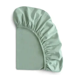 Oval Crib Bedding|Bassinet Sheets-Mushie Stretchy Bassinet Sheet
