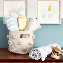 Blankets|Sleep Sacks + Wraps-Pehr Stripes Away Swaddle