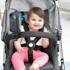 Stroller Accessories-Skip Hop Stroll & Connect Bladeless Stroller Fan