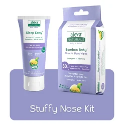 Wellness Balms + Wipes-Aleva Naturals Stuffy Nose Kit