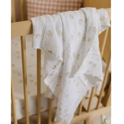 Blankets|Sleep Sacks + Wraps-Pehr Summer Bugs Swaddle