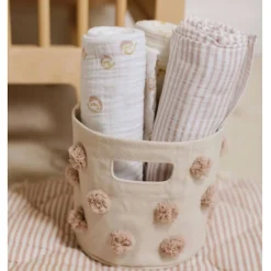 Blankets|Sleep Sacks + Wraps-Pehr Summer Bugs Swaddle