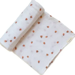 Blankets|Sleep Sacks + Wraps-Pehr Summer Bugs Swaddle