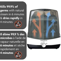 Bottle Sterilizers-Baby Brezza Superfast Sterilizer Dryer