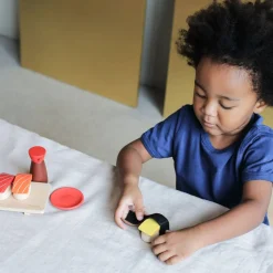 Pretend Play|Wooden Toys-Plantoys Sushi Set