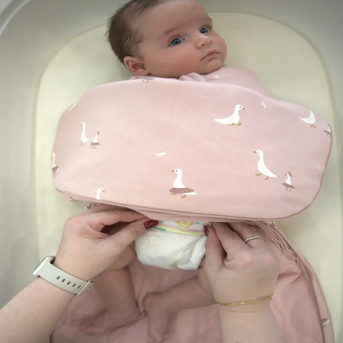 Sleep Sacks + Wraps-Gunamuna Swaddle Sleep Bag (0.5 TOG)