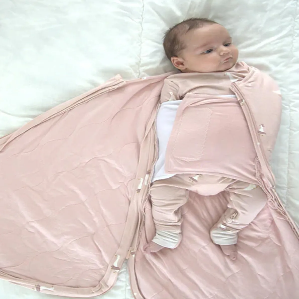 Sleep Sacks + Wraps-Gunamuna Swaddle Sleep Bag (0.5 TOG)