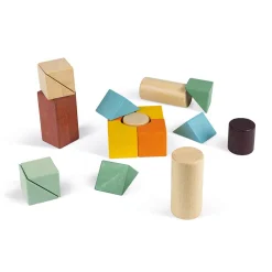 Wooden Toys|Pull Toys-Janod Sweet Cocoon Cart With Blocks