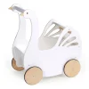 Wooden Toys|Baby Walkers-Tender Leaf Toys Sweet Swan Pram