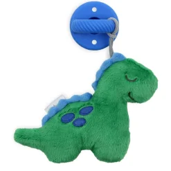 Plush Rattles + Teethers|Pacifiers + Clips-Itzy Ritzy Sweetie Pals Pacifier & Plush Pal