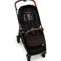 Full-Sized Strollers-Nuna SWIV Stroller Caviar