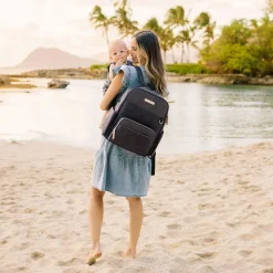 Diaper Bags-Petunia Pickle Bottom Sync Backpack