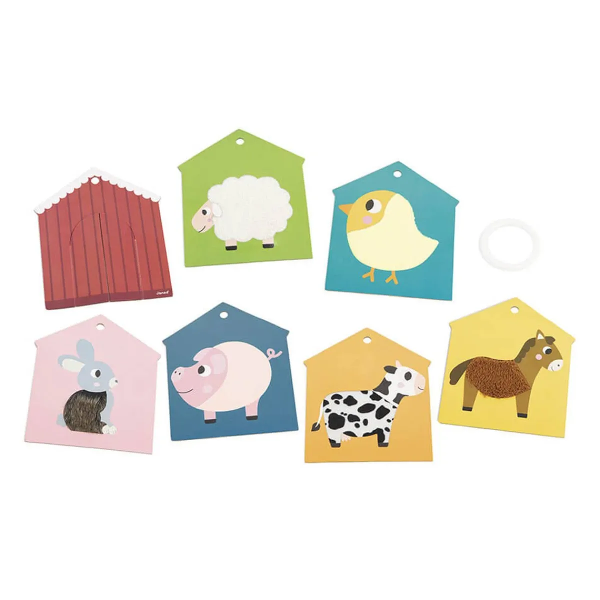 Memory Games|Flash Cards-Janod Tactile Cards Set