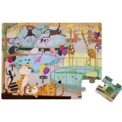 Puzzles|Wooden Toys-Janod Tactile Puzzle (20 Pieces)