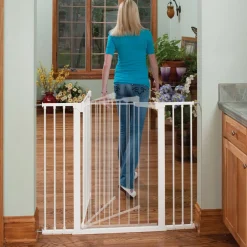 Baby Gates + Babyproofing-KidCo Tall & Wide Auto Close Gateway - White