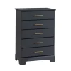 Dressers-Natart Taylor 5 Drawer Dresser