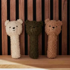Plush Rattles + Teethers|Rattles-Jollein Teddy Bear Rattle