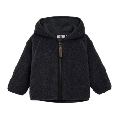 Sweaters + Jackets-En Fant Teddy Jacket Ebony
