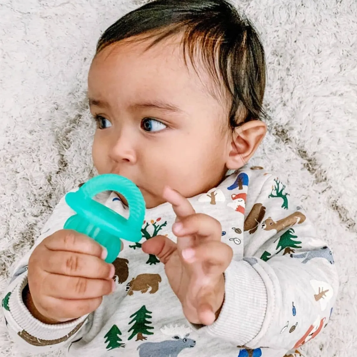 Teethers|Pacifiers + Clips-Itzy Ritzy Teensy Teether Soothing Teether
