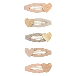 Hair Accessories-Mimi & Lula Teeny Heart Mini Clic Clacs