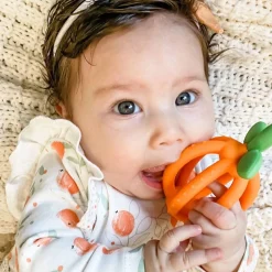 Teethers|Pacifiers + Clips-Itzy Ritzy Teething Happens Teether Ball