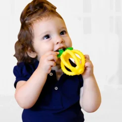 Teethers|Pacifiers + Clips-Itzy Ritzy Teething Happens Teether Ball