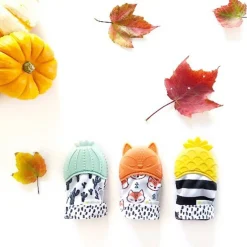 Teethers|Pacifiers + Clips-Itzy Ritzy Teething Happens Teething Mitt