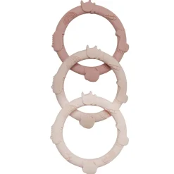 Teethers|Pacifiers + Clips-LouLou Lollipop Teething Ring Set