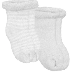 Infant Socks + Booties-Kushies Terry Newborn Socks (2 Pack)