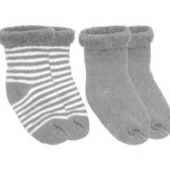 Infant Socks + Booties-Kushies Terry Newborn Socks (2 Pack)