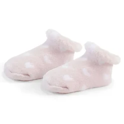 Infant Socks + Booties-Kushies Terry Newborn Socks (Symbols) 2 Pack