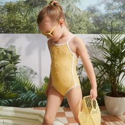 Swimwear-miles the label. Terry Swimsuit (Kids)