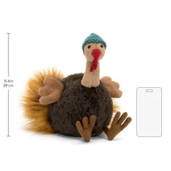 Plush Animals-Jellycat Theo Turkey